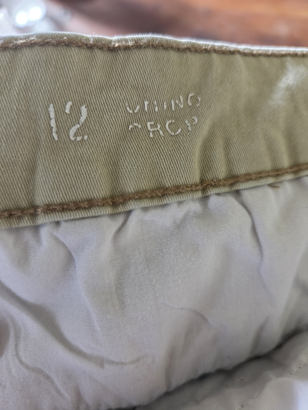 Chino Women's Khaki Dress Pants Size 12